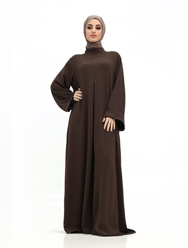 Pleat Plain Abaya