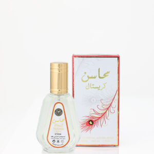 Ard Al Zaafaran Perfumes Mahasin Crystal Eau de Parfum 50ml by Al Rehab Vaporisateur/Spray (unisex perfume)