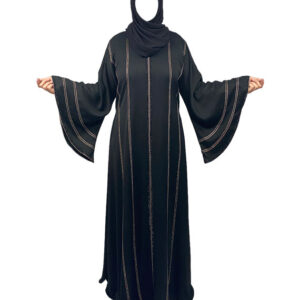 Striped Abaya
