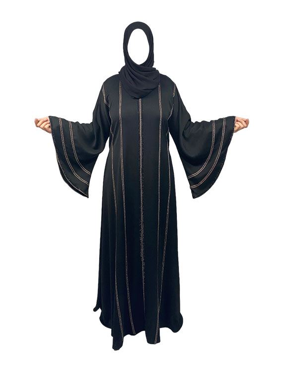 Striped Abaya
