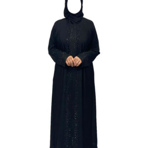 Abaya With Stone Work