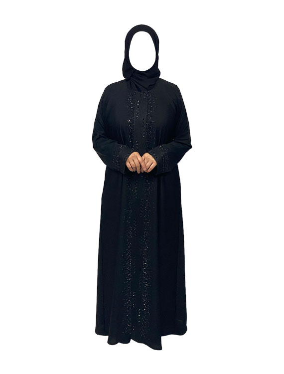 Abaya With Stone Work