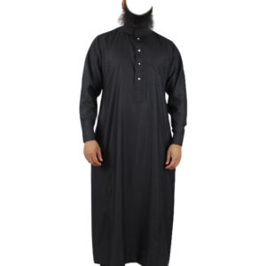 Black Thobes With Collar
